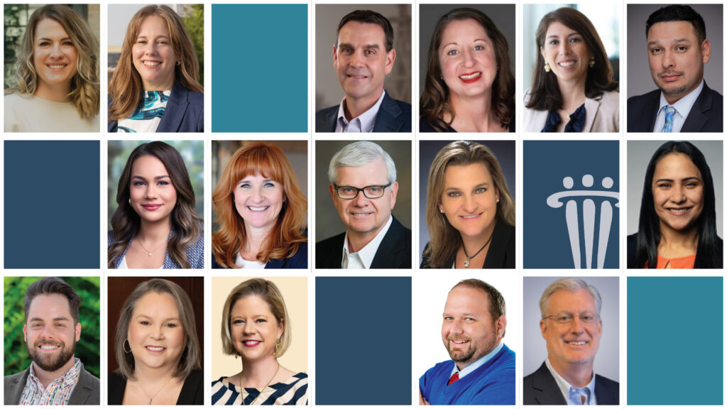 a collage of 2026 professional advisor council members